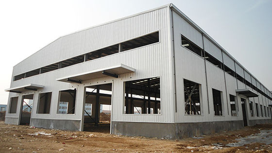 कोणीय इस्पात संरचना गोदाम भवन गोदाम पूर्वनिर्मित भवन