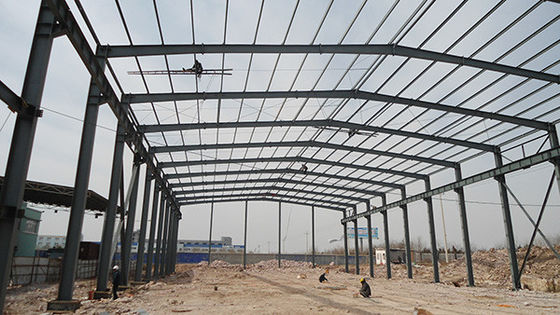 टिकाऊ स्टील फ्रेम प्रीफैब औद्योगिक भवनों स्तंभ बीम