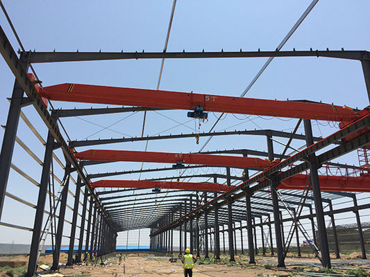 Q235 Q355B गोदाम कार्यशाला के लिए इस्पात संरचना कारखाना