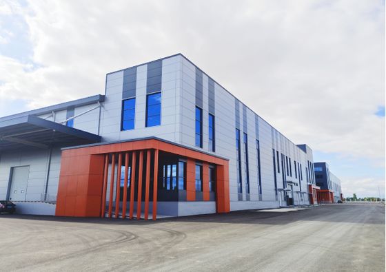 इस्पात संरचना कारखाना कार्यशाला भवन पूर्वनिर्मित इस्पात संरचना गोदाम इंजीनियरिंग भंडारण भवन